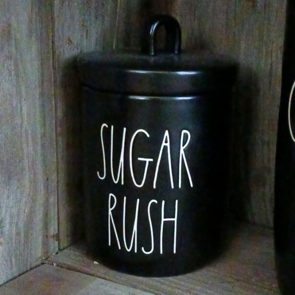 Sugar rush rae dunn canister
